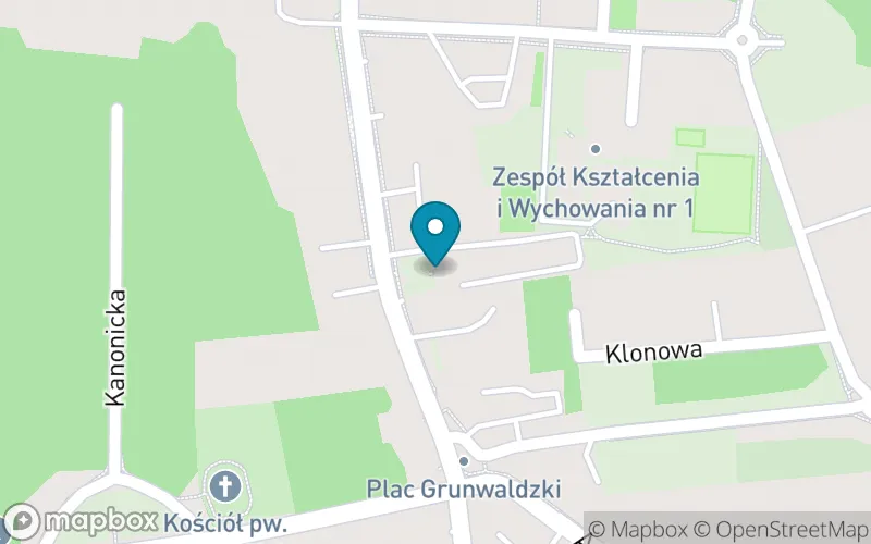 Lokalizacja: Szkoła Specjalna Przysposabiająca do Pracy w Pelplinie