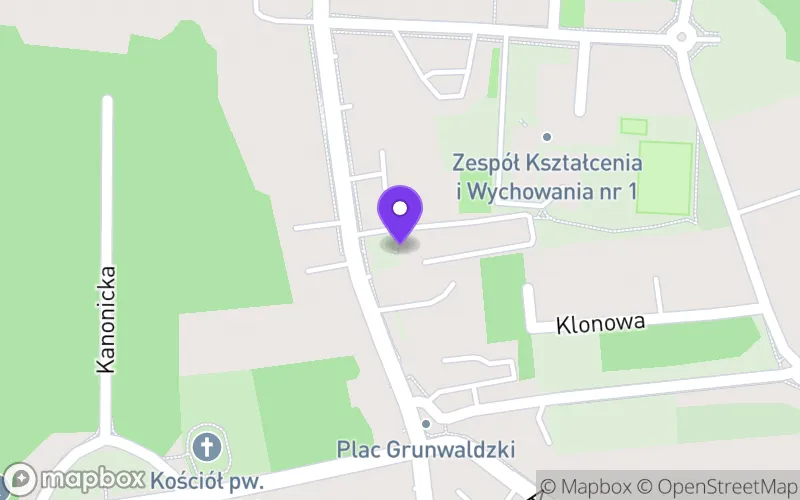 Lokalizacja: Liceum Ogólnokształcące dla Dorosłych w Pelplinie