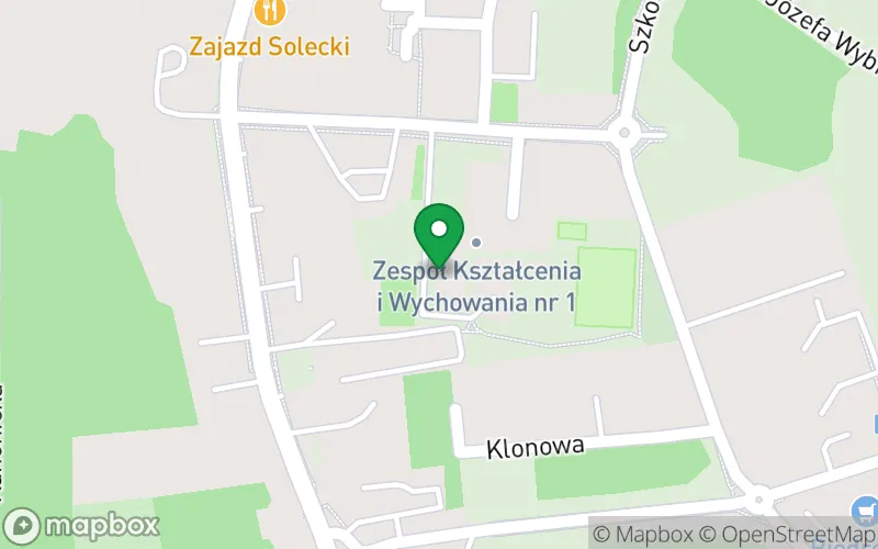 Lokalizacja: Przedszole nr 1 w Pelplinie w Zespole Kształcenia i Wychowania nr 1 w Pelplinie