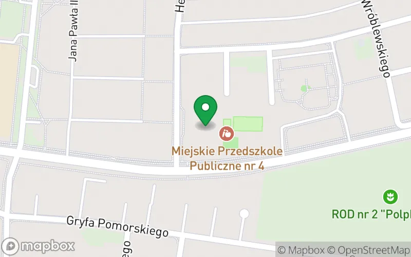 Lokalizacja: Miejskie Przedszkole Publiczne nr 1 "Leśny Zakątek"
