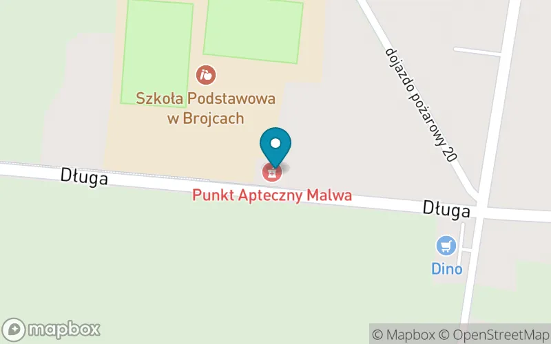 Lokalizacja: Szkoła Podstawowa w Brojcach