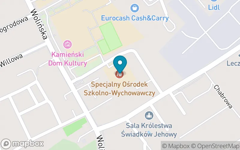 Lokalizacja: Szkoła Specjalna Przysposabiająca do Pracy w Specjalnym Ośrodku Szkolno - Wychowawczym