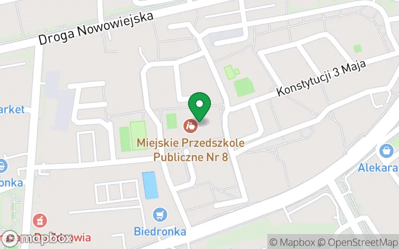 Lokalizacja: Miejskie Przedszkole Publiczne nr 8 im. "Bajeczka"