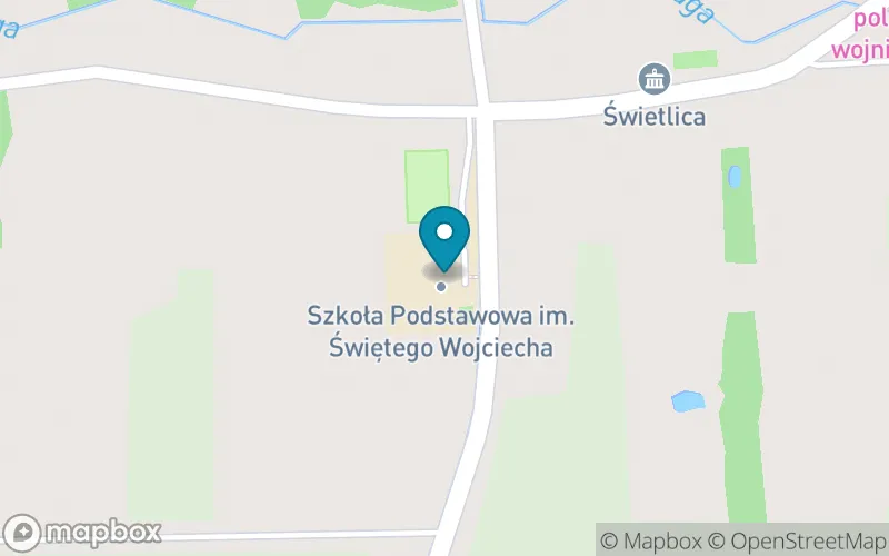 Lokalizacja: Szkoła Podstawowa im. Świętego Wojciecha w Bągarcie