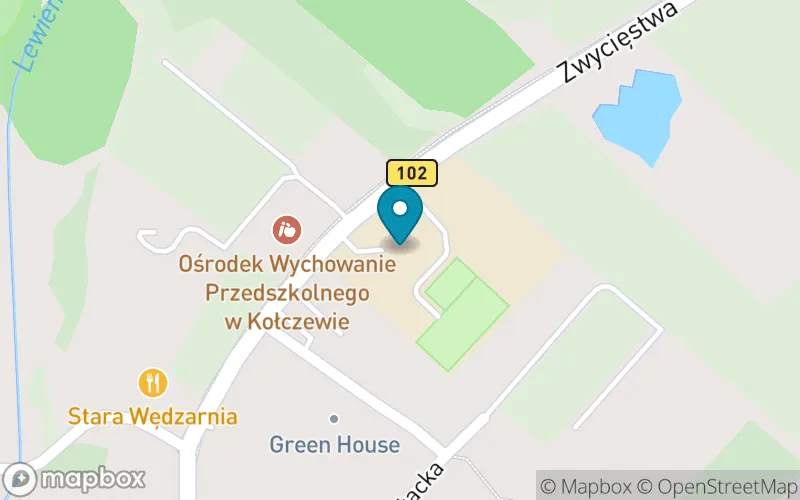 Lokalizacja: Publiczna Szkoła Podstawowa im. "Bolesława Chrobrego" w Kołczewie