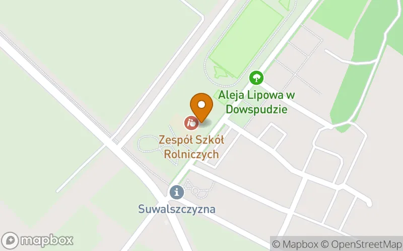 Lokalizacja: Szkoła Policealna w Zespole Szkół w Dowspudzie