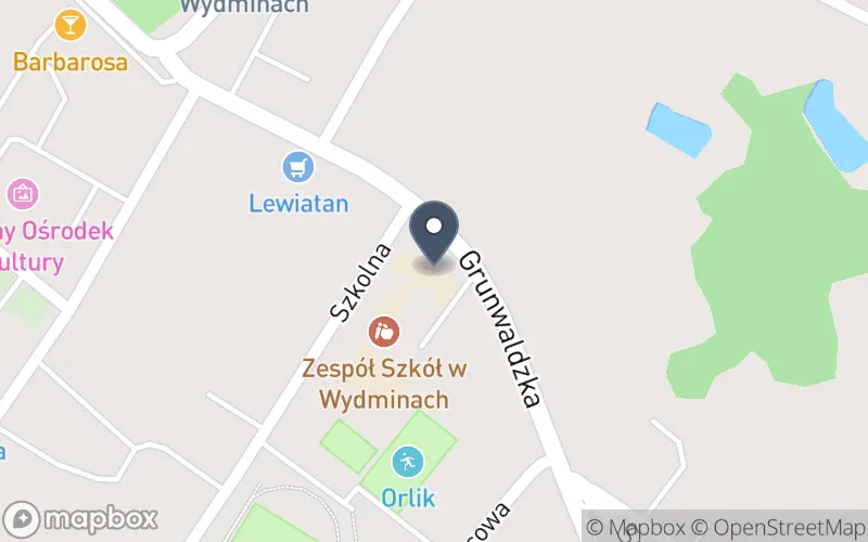Lokalizacja: Zespół Szkół Ogólnokształcących w Wydminach