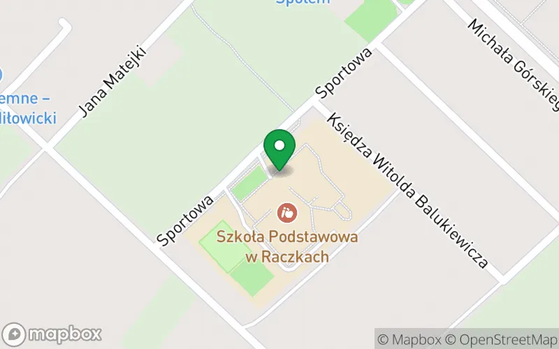 Lokalizacja: Punkt Przedszkolny nr 1 z Siedzibą w Raczkach, Ul. Sportowa 1, 16-420 Raczki