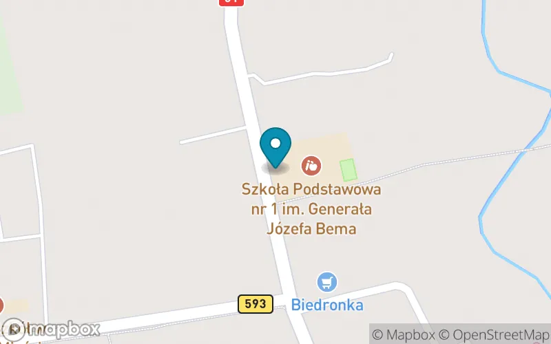 Lokalizacja: Szkoła Podstawowa nr 1 im. Gen. Józefa Bema w Dobrym Mieście