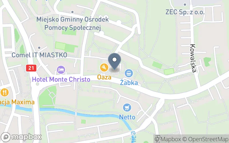 Lokalizacja: Zakład Usługowo-Szkoleniowy "Wiedza"