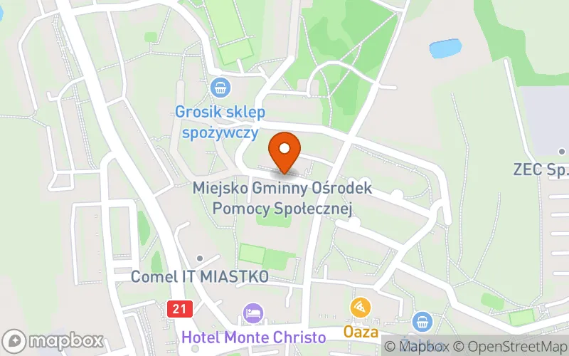 Lokalizacja: Żłobek Stumilowy Las w Miastku