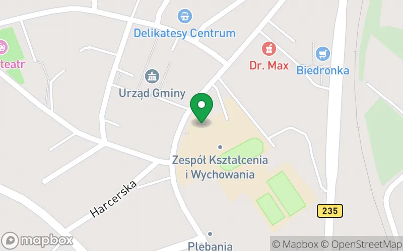 Lokalizacja: Zespół Kształcenia i Wychowani w Dziemianach - Gminne Przedszkole