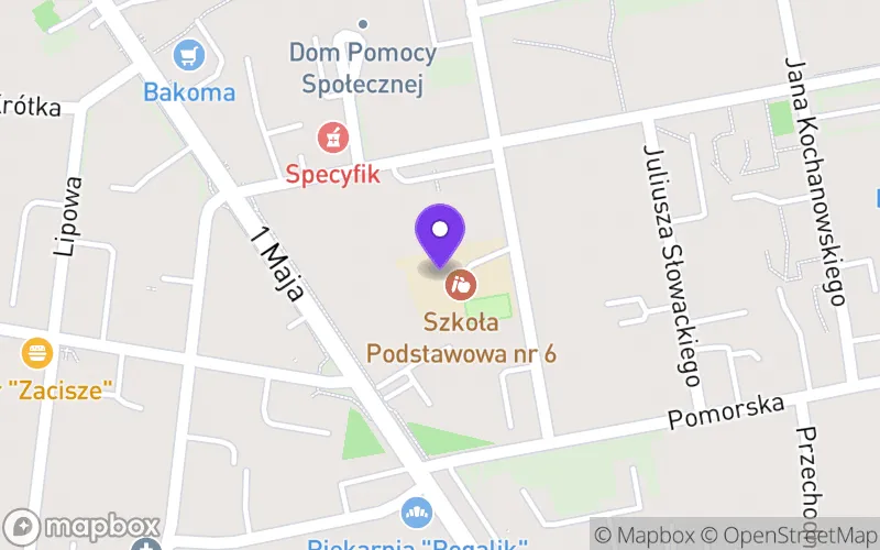 Lokalizacja: Branżowa Szkoła I Stopnia nr 2 w Białogardzie