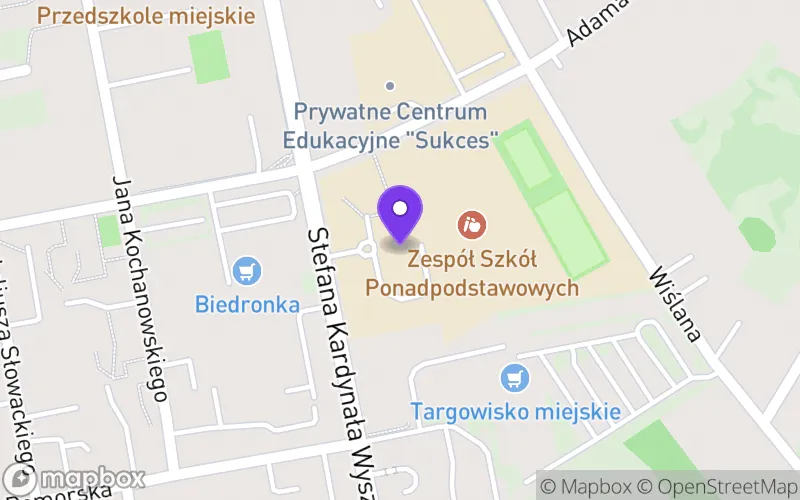 Lokalizacja: Branżowa Szkoła I Stopnia nr 1 w Białogardzie