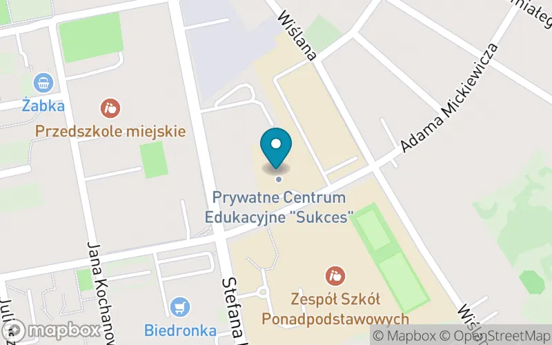 Lokalizacja: Prywatne Centrum Edukacyjne "Szkoły Sukces" Szkoła Podstawowa dla Dorosłych w Białogardzie