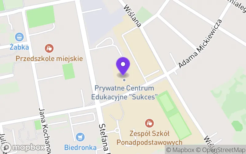 Lokalizacja: Prywatne Centrum Edukacyjne Szkoły Sukces i Branżowa Szkoła I Stopnia w Białogardzie