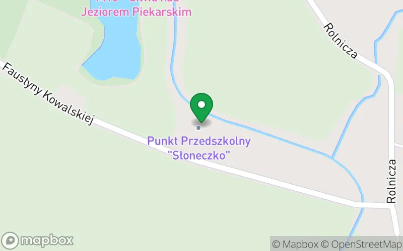 Lokalizacja: Punkt Przedszkolny "Słoneczko" Alicja Polak - Całka w Malborku