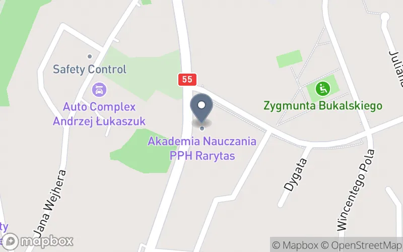 Lokalizacja: "Akademia Nauczania" PPH Rarytas J. i R. Markowscy