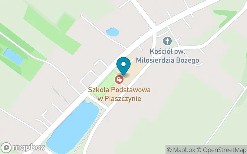 Lokalizacja: Niepubliczna Szkoła Podstawowa im. Hieronima Derdowskiego w Piaszczynie