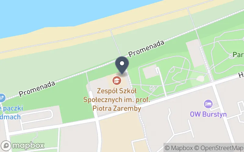 Lokalizacja: Zespół Szkół Społecznych im. Prof. Piotra Zaremby w Dziwnowie