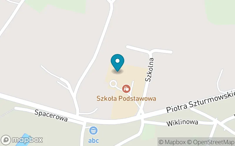Lokalizacja: Szkoła Podstawowa im. Piotra Szturmowskiego