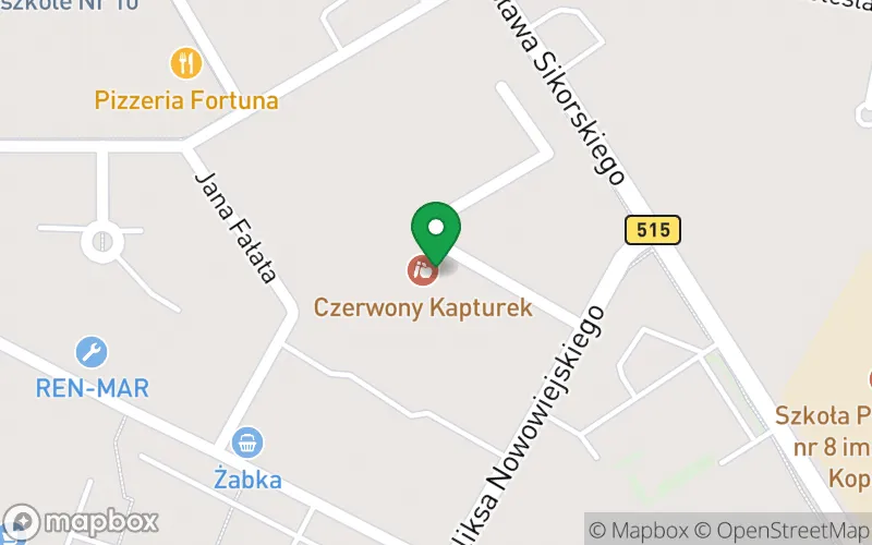 Lokalizacja: Przedszkole Niepubliczne "Czerwony Kapturek" s.c. Aleksandra Maślanka, Hanna Serkowska w Malborku