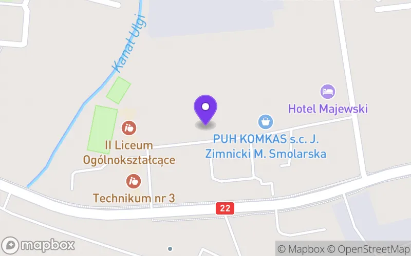 Lokalizacja: II Liceum Ogólnokształcące