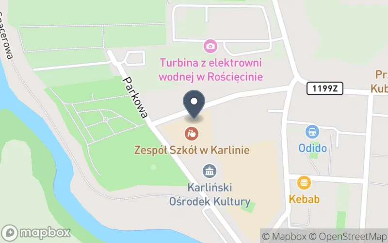 Lokalizacja: Zespół Szkół w Karlinie