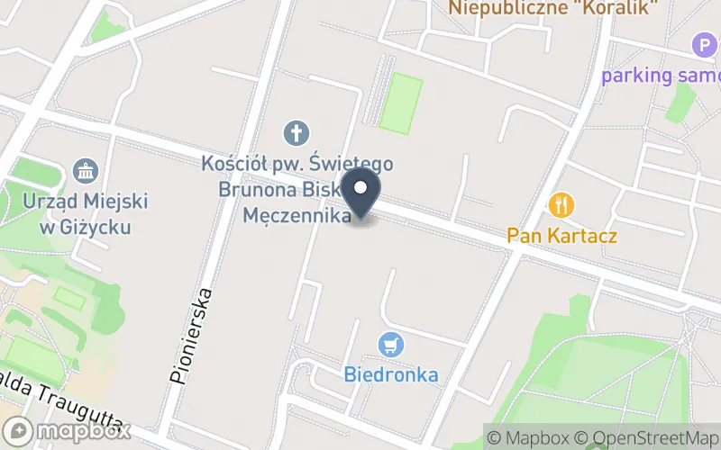 Lokalizacja: Zespół Szkół Zawodowych w Giżycku