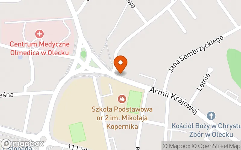 Lokalizacja: Filia Żłobka "Krasnoludek" w Olecku