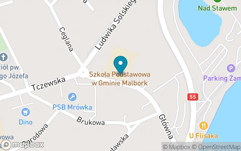 Lokalizacja: Szkoła Podstawowa w Gminie Malbork
