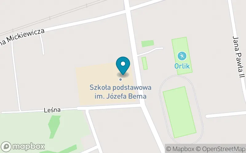 Lokalizacja: Szkoła Podstawowa im. Generała Józefa Bema w Starym Polu