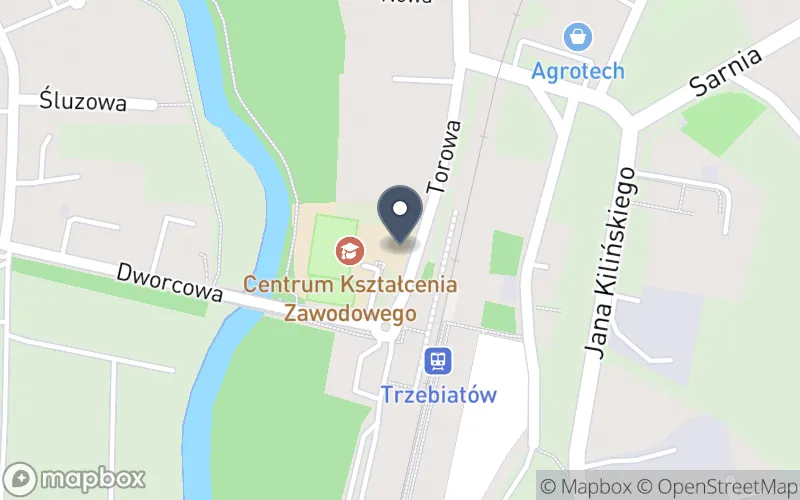 Lokalizacja: Zespół Szkół Wojewódzkiego Zakładu Doskonalenia Zawodowego w Szczecinie z Siedzibą w Trzebiatowie
