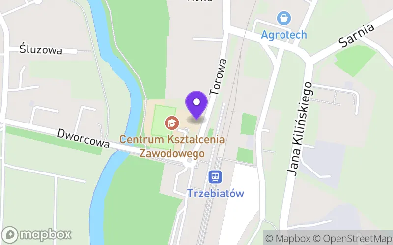 Lokalizacja: Branżowa Szkoła I Stopnia w Trzebiatowie Wojewódzkiego Zakładu Doskonalenia Zawodowego w Szczecinie