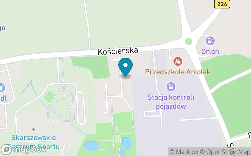 Lokalizacja: Niepubliczna Szkoła Przysposabiająca do Pracy w Skarszewach