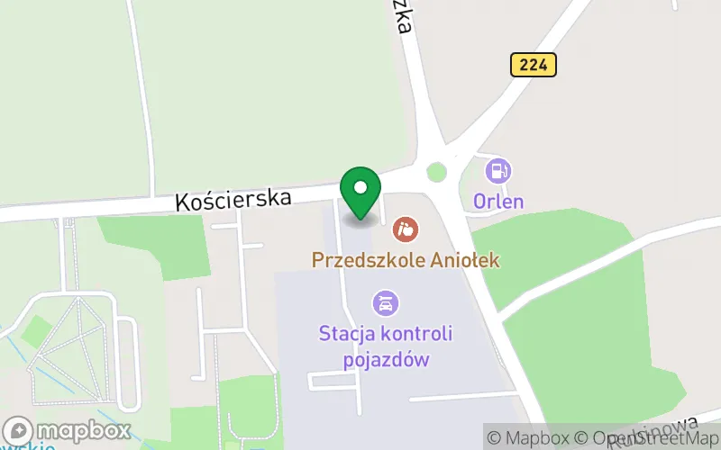 Lokalizacja: Publiczne Przedszkole Aniołek w Skarszewach