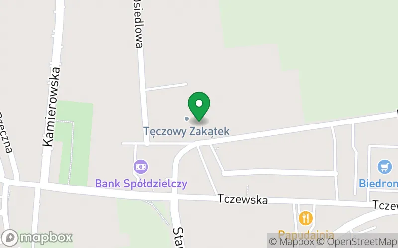Lokalizacja: Przedszkole w Skarszewach" Tęczowy Zakątek"