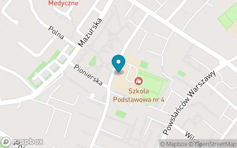 Lokalizacja: Szkoła Podstawowa nr 4 im. Stanisława Moniuszki w Kętrzynie