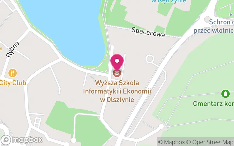 Lokalizacja: Wyższa Szkoła Informatyki i Ekonomii w Olsztynie