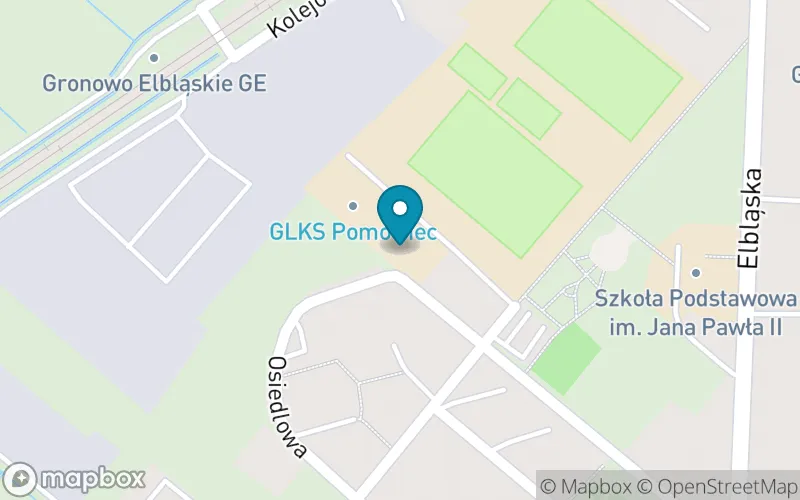 Lokalizacja: Szkoła Podstawowa im. Jana Pawła II