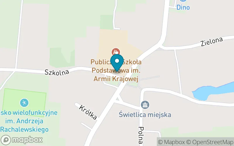 Lokalizacja: Szkoła Podstawowa im. Armii Krajowej w Charzynie