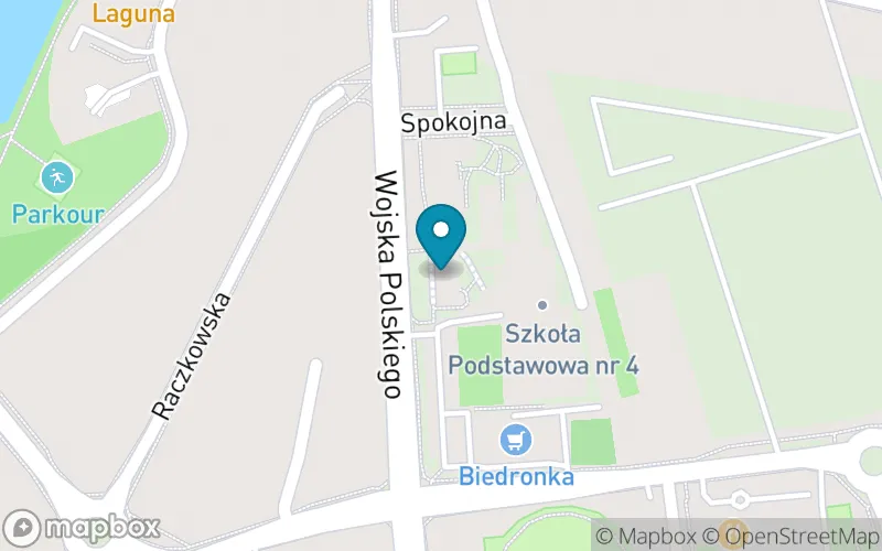 Lokalizacja: Szkoła Podstawowa nr 4 im. Ks. Kazimierza Aleksandra Hamerszmita w Suwałkach