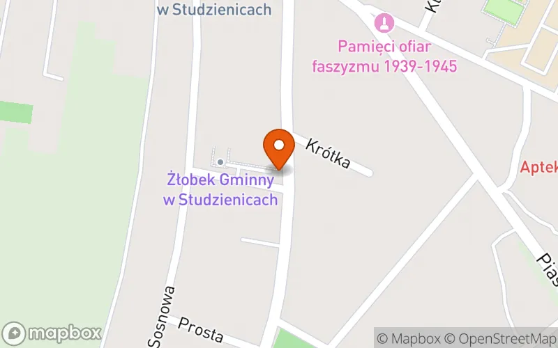Lokalizacja: Żłobek Gminny w Studzienicach