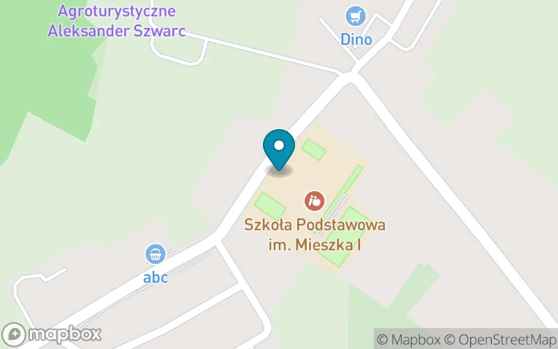 Lokalizacja: Szkoła Podstawowa im. Mieszka i w Drzonowie