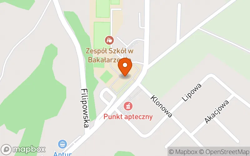 Lokalizacja: Żłobek Publiczny w Bakałarzewie