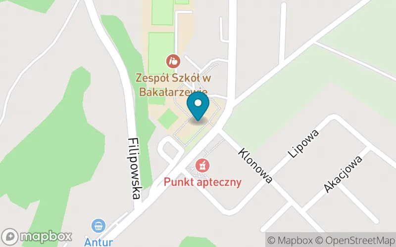 Lokalizacja: Szkoła Podstawowa im. Mikołaja Bakałarza w Bakałarzewie