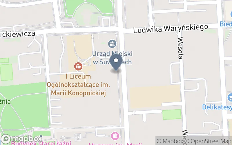 Lokalizacja: Suwalska Szkoła Biznesu w Suwałkach