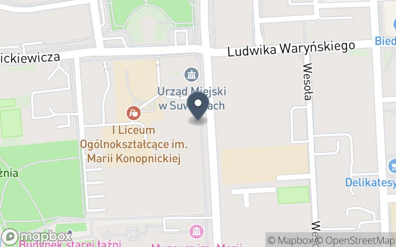 Lokalizacja: Suwalska Szkoła Biznesu w Suwałkach