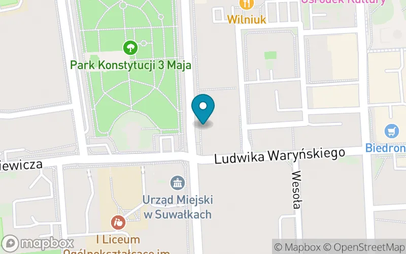 Lokalizacja: Parafialna Podstawowa Szkoła Polsko - Romska z Oddziałami Integracyjnymi w Suwałkach