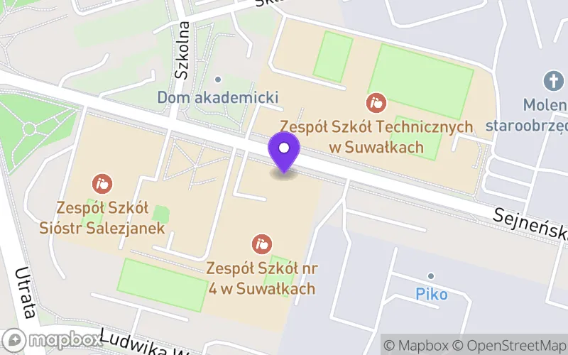 Lokalizacja: Technikum nr 4 w Suwałkach